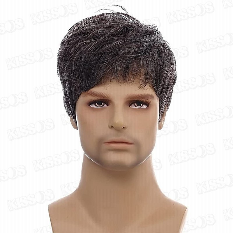 ウィッグ メンズ ショート かつら 男性 男装 前髪ウィッグ カツラ シルバー グレー ブラウン シルバーメッシュ ミックス ウイッ 通販 Lineポイント最大0 5 Get Lineショッピング