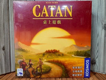 【桌遊侍】卡坦島 CATAN 基本版 繁中《實體店面快速出貨.免運.再送充足牌套》任兩件再九折喔!!