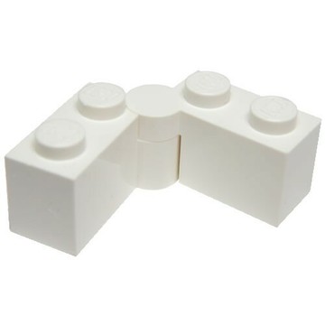 樞紐 Brick 白色 1x4 Swivel-Complete Assembly 3830c01 0