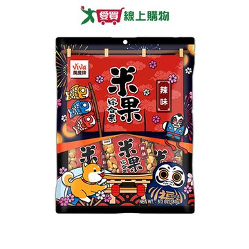 萬歲牌米果綜合果辣味20G*9包入【愛買】