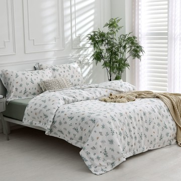 100%萊賽爾天絲™涼被(5x6尺) / 葉影翩翩 / HOYACASA