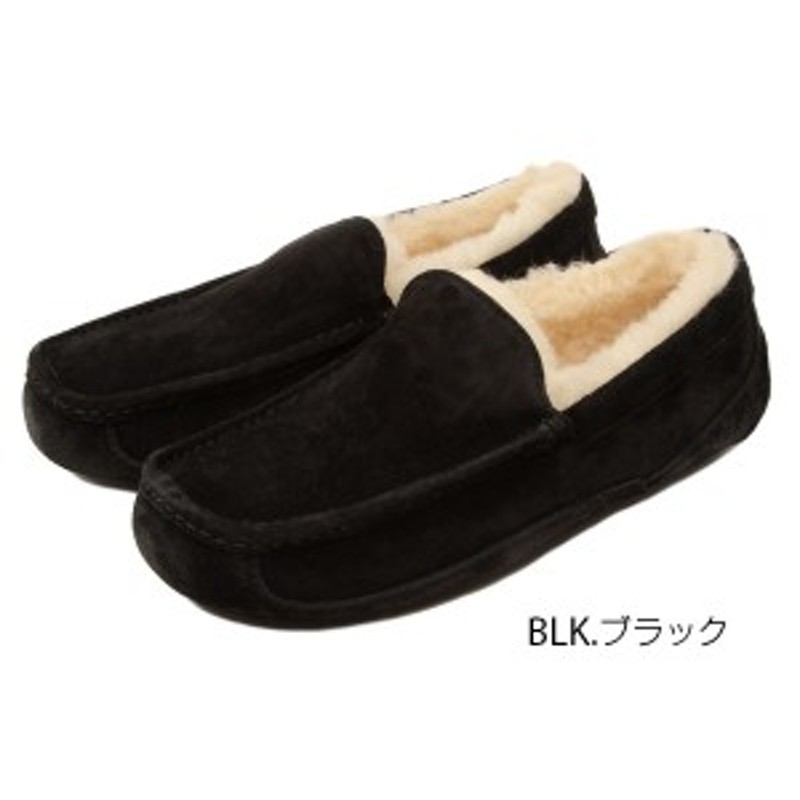 メンズUGG モカシン メンズ アスコット ボア US9(約27.0cm)