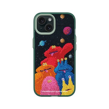 iPhone 15 Clear 憂墨綠 - TAKUMA FUJISAKI 藤崎琢磨 - space mythology