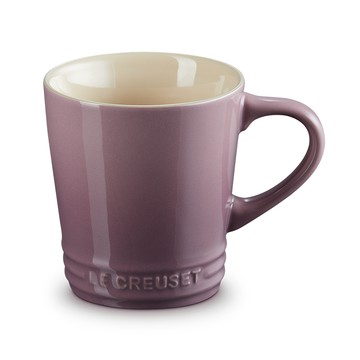 LE CREUSET -瓷器V馬克杯330ml (錦葵紫)