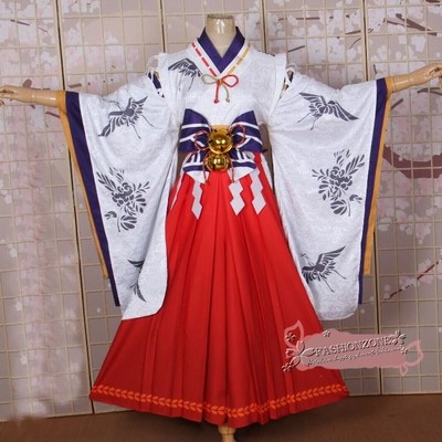 陰陽師風 ミケツノカミ 新式神稲神 巫女服 着物 舞台衣装