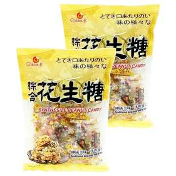 Chiao-E 巧益 綜合花生糖  230g  2袋