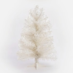 奧可利風格聖誕樹60cm 珍珠白含金球盒(客製)