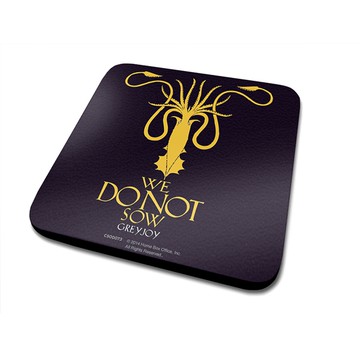 【冰與火之歌：權力遊戲】葛雷喬伊 Game of Thrones  進口杯墊 防滑墊/隔熱墊/防燙墊