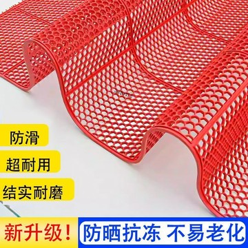 【店長推薦】PVC塑料防滑垫 地毯隔水网眼门垫 地板垫 室外厨房六角镂空浴室地垫