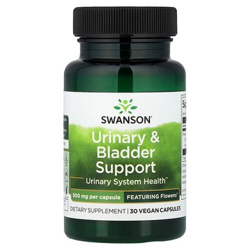 Swanson Vitamins, 尿路和膀胱幫助，500 毫克，30 粒全素膠囊