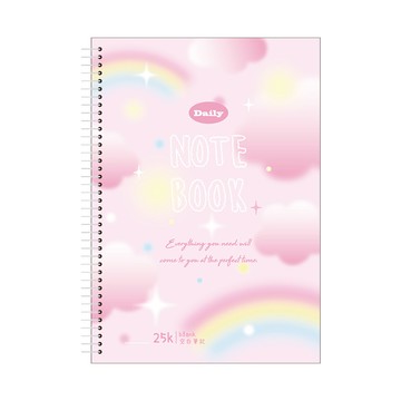 25K活頁空白筆記本 夢幻物語