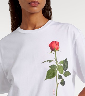 Simone Rocha Printed cotton jersey T-shirt