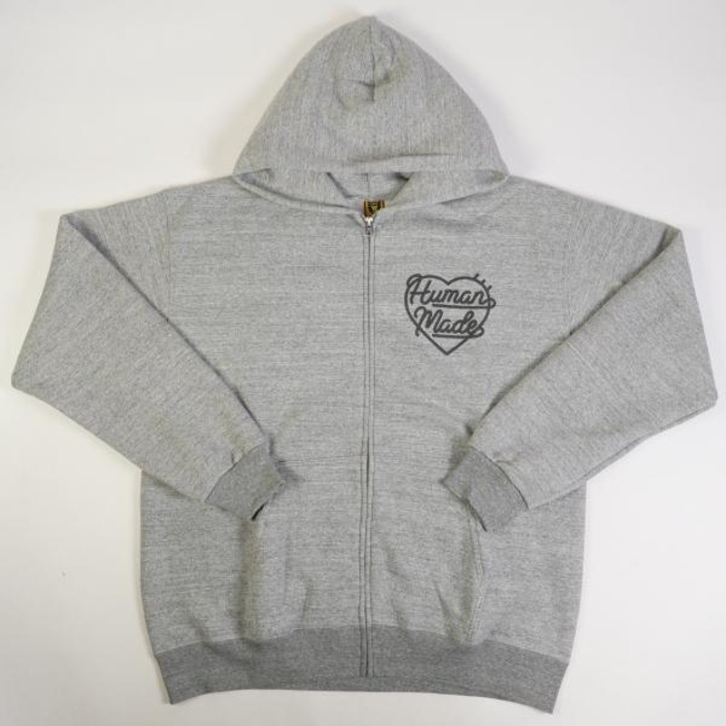 HUMAN MADE ヒューマンメイド 22AW HEART ZIP-UP SWEAT HOODIE ジップ ...