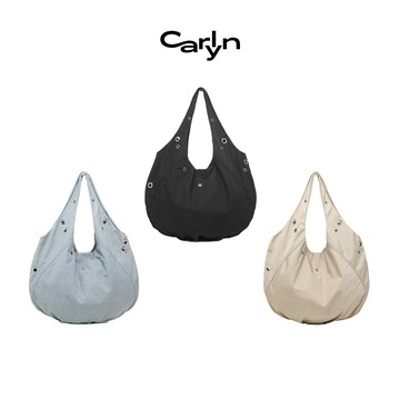 【CARLYN】MONDE洞洞造型半月包(L) H74341020｜側背包 肩背包