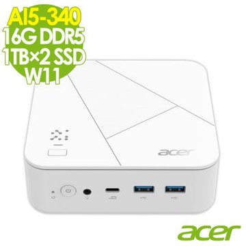 Acer 宏碁 Revo Box RB102 AMD迷你電腦 (AI5-340/16G/1TB SSD+1TB SSD/W11)