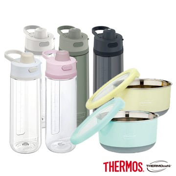 【膳魔師X凱菲】冷水瓶710ml+隔熱碗1200ml(TP4329+TC-BOWL)(組合)