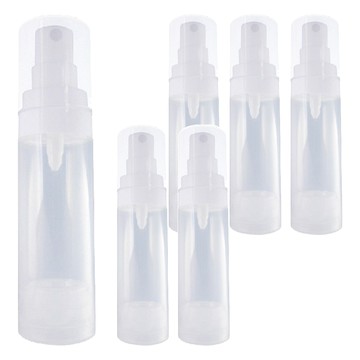 MOTO beauty care 真空噴霧瓶 PP-30ml  半透明 + 純白素色  6瓶
