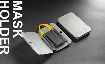 :dc克微粒 口罩收納夾 (窄版口罩專用, 不含口罩)