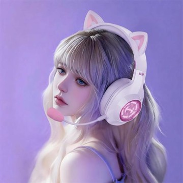 漫步者G2無線版頭戴式耳機電競游戲吃雞專用女臺式電腦藍牙三角洲