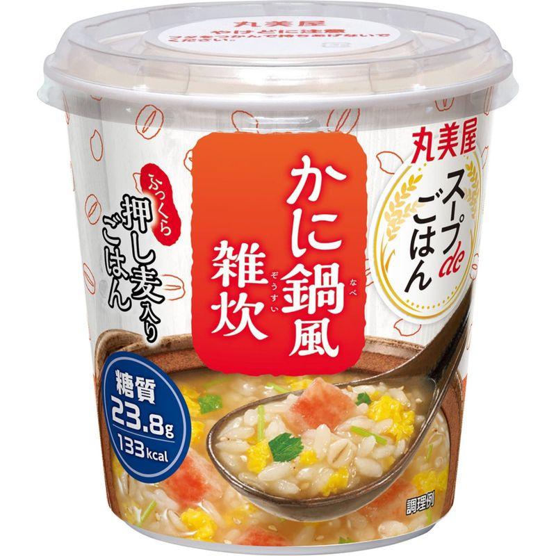 丸美屋 スープdeごはんかに鍋風雑炊 69g ×6個