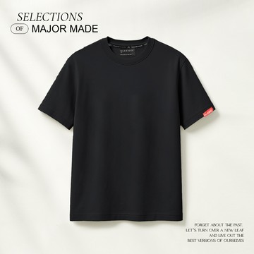 品牌織標極簡厚磅多色素T