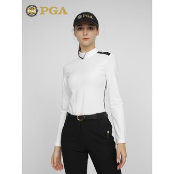 美國PGA 高爾夫服裝女裝褲子上衣長褲套裝秋冬長袖T恤潮牌POLO衫