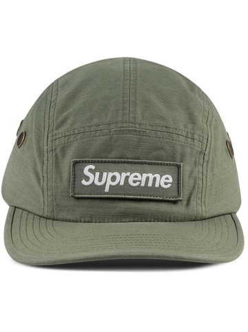 Supreme - military camp cap - unisex - Cotton - One Size - Green