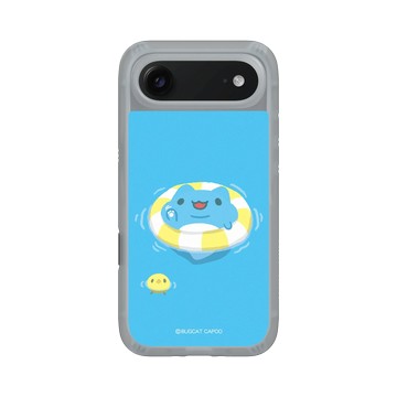 iPhone Air AirX 流變灰 - 貓貓蟲咖波 Bugcat Capoo - 咖波游泳趣