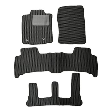 TOYOTA e系列汽車用品【TOYOTA 豐田 2020年 PRADO 7人】蜂巢腳踏墊