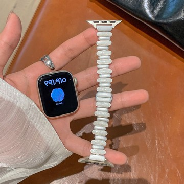 不規則流光萬花筒金屬錶帶 適用iwatch11錶帶 Apple watch全系列錶帶 蘋果錶帶
