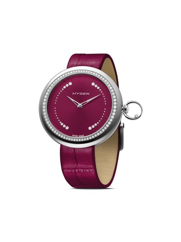 Jorg Hysek - Kalysta Sparkling Tale 39mm - women - Leather/Steel/Titanium - 39 - Purple