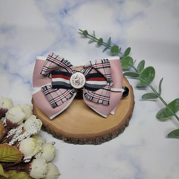 粉色小香風-香蕉夾鯊魚夾彈簧夾