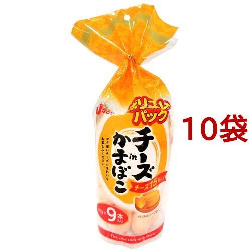 なとり チーズinかまぼこ ボリュームパック 32g*9本入*10袋セット  なとり