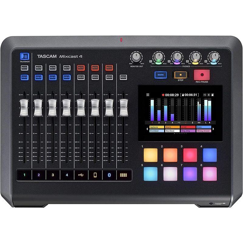 TASCAM(タスカム) Mixcast ポッドキャスト制作 USBオーディオインターフェース Bluetooth受信