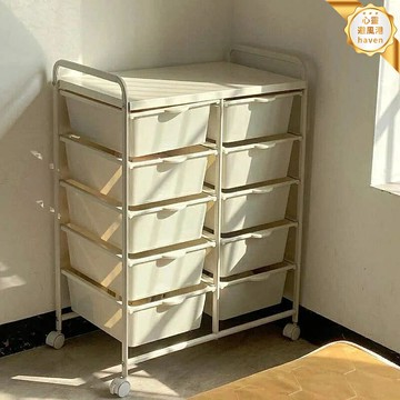 【加厚承重帶剎】收納車 置物架 儲物車 手推車 小推車 廚房車 浴室車 多層可移動 萬向靜音輪 家用商用儲物