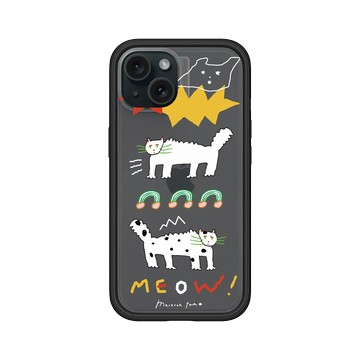 iPhone 15 Mod NX 黑 - MacaronToe 馬卡龍腳趾 - 喵 MEOW!