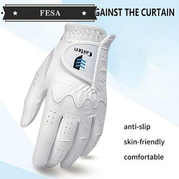 Caiton 高爾夫手套超纖維材質防滑耐磨吸濕排汗閉合方便