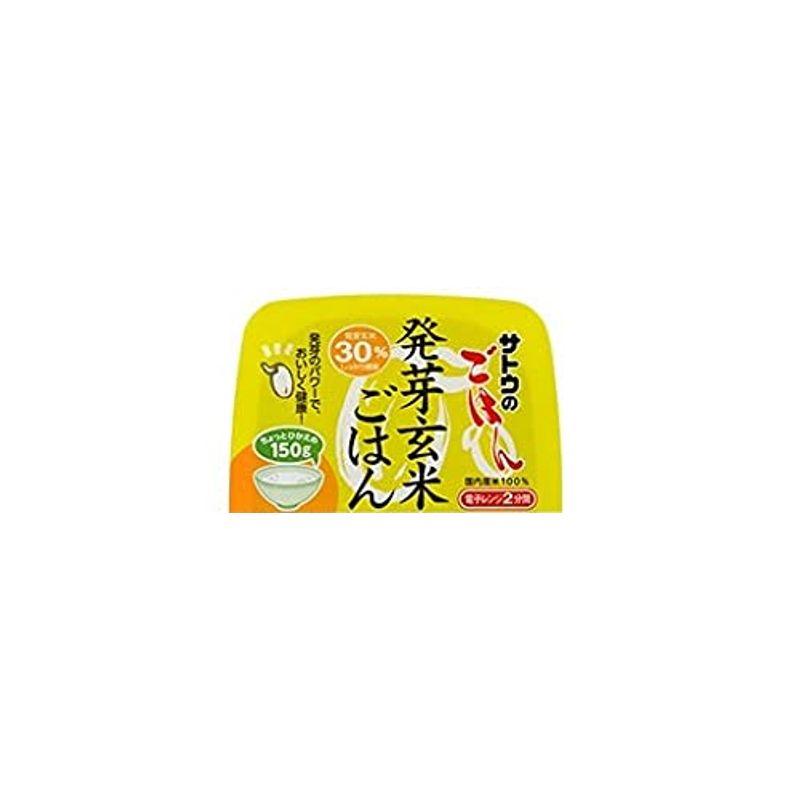 サトウのごはん 発芽玄米ごはん 150g×24個