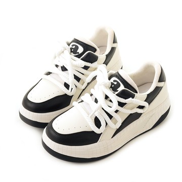 (特價品)(原價1980)8號風球厚底板鞋 黑 GS13-10BK