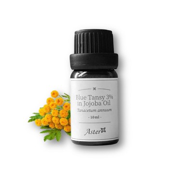 3% 藍艾菊香薰精油混合有機荷荷巴油