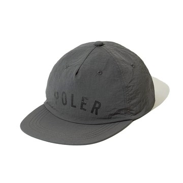 日本限定 POLER STATE NYLON CAP 風格尼龍帽 / 炭灰