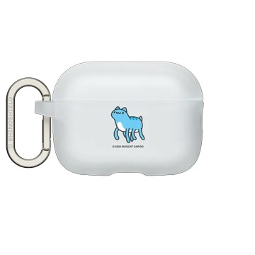 AirPods Pro 2 AirPods Case 透明 - 貓貓蟲咖波 Bugcat Capoo - 長腿咖波
