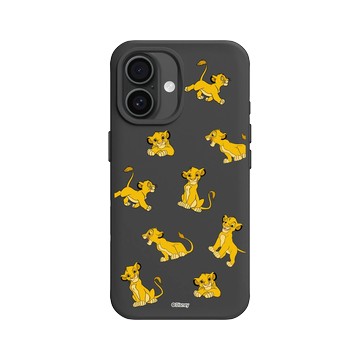 iPhone 16 SolidX 黑 - Disney - Lion King 迪士尼-獅子王 - 辛巴-Pattern