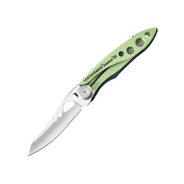 LEATHERMAN 特價品 SKELETOOL KB 平刃折刀 #833149 翠綠