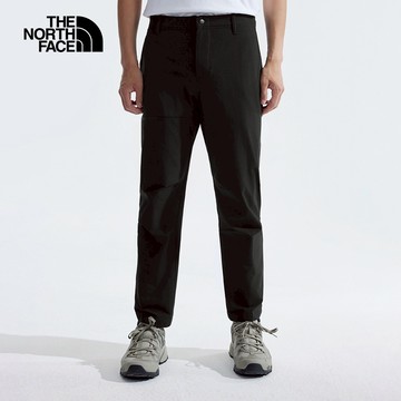 【00點 元旦快閃價】男款黑色防潑水多口袋戶外徒步褲｜8AZ4JK3