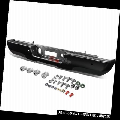 USリアステップバンパー 14-17 SILVERADO / SIER RA交換用ブラックリア