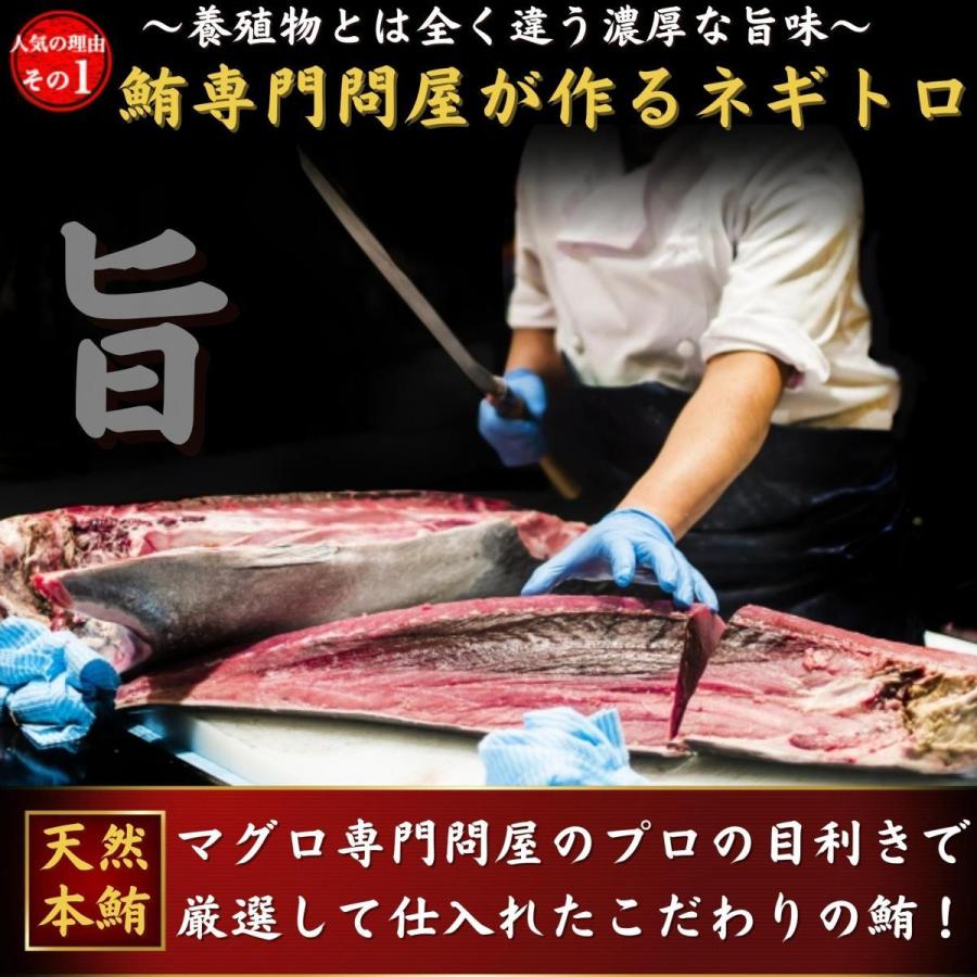 本マグロがたっぷり入ったネギトロ 天然鮪 同梱用 小分け 2パック 海鮮