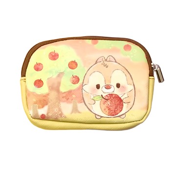 Disney 迪士尼 Ufufy系列 皮革鑰匙零錢包 CA925-6  橡果奇蒂  13 x 9.5cm