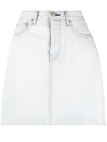 rag & bone - classic denim miniskirt - women - Cotton - 25 - Blue