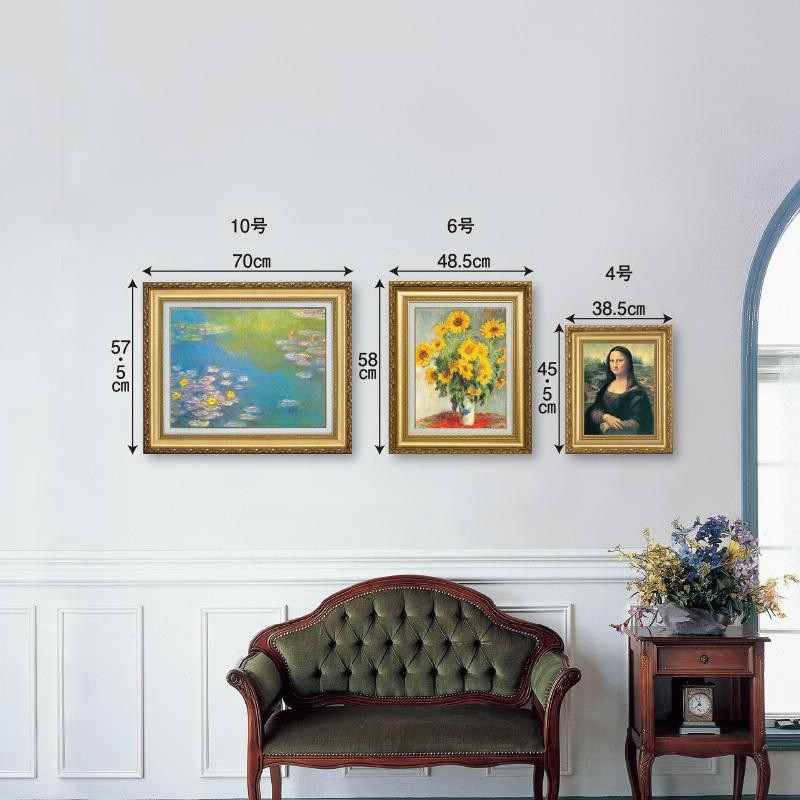 【複製画】大公の聖母　ラファエロ　Raffaello 大公の聖母』 ラファエロ 6号 立体複製名画 額装付 【ポイント5